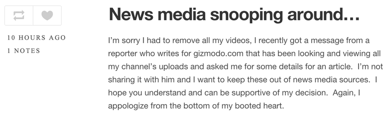 Illustration for article titled YouTube Won’t Ban A Guy Who Crushes Animals to Death (Update: Channel's Dead)Â